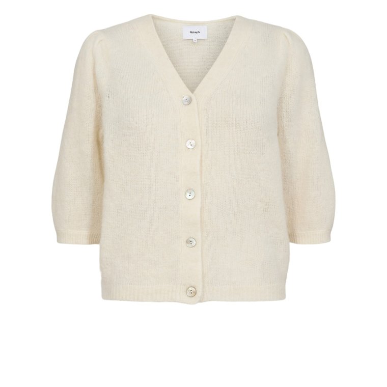 N�MPH - NULANA CARDIGAN - Cloud Dancer