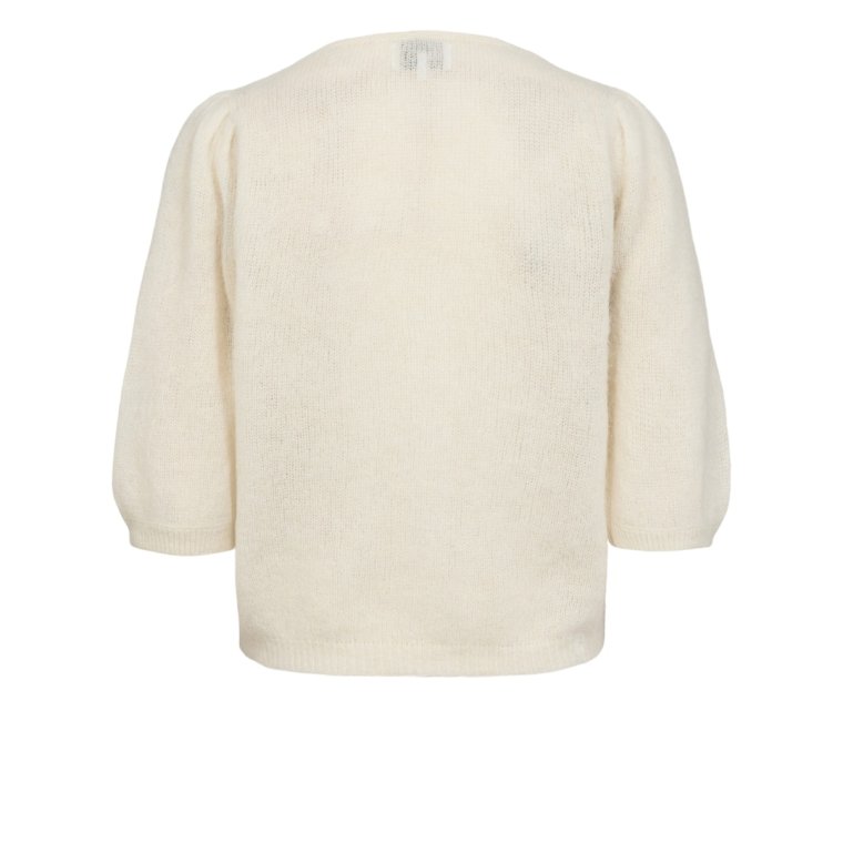 N�MPH - NULANA CARDIGAN - Cloud Dancer