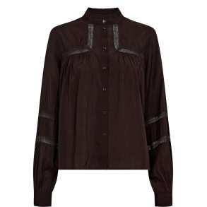 NMPH - NURIKA SHIRT - Black Coffee