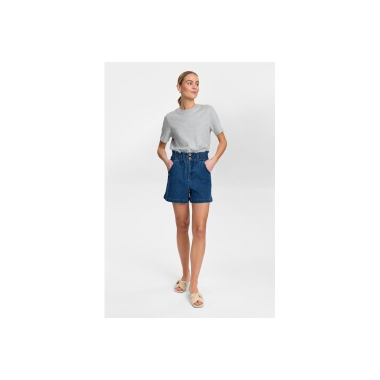 NMPH - NULULU DENIM SHORTS - Medium Blue Denim