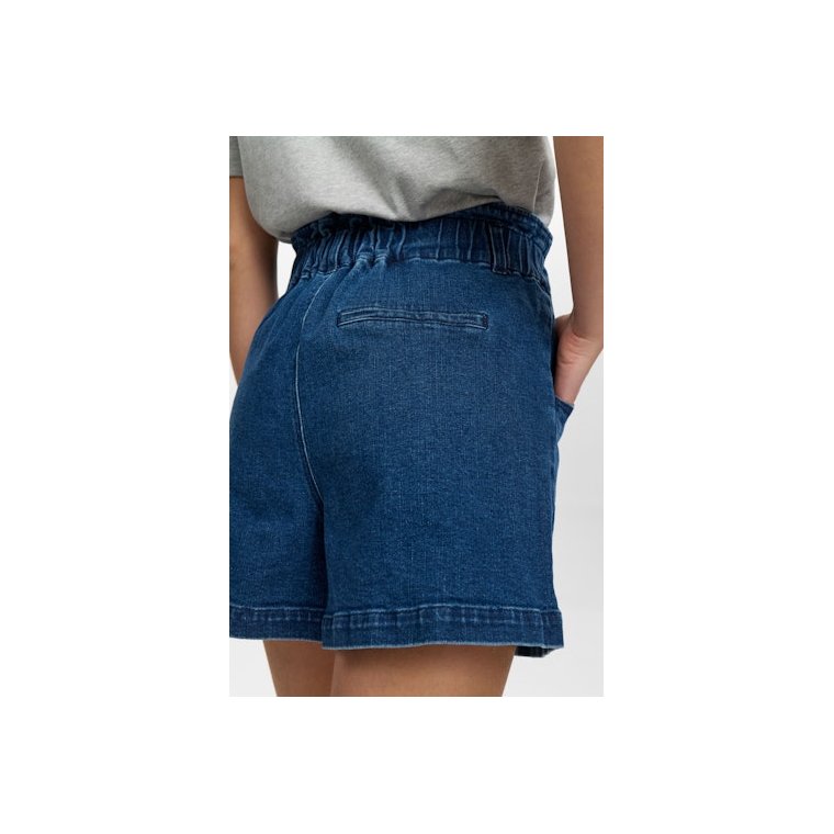 NMPH - NULULU DENIM SHORTS - Medium Blue Denim