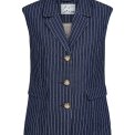 NMPH - NUVIBEKE VEST - Medium Blue Denim