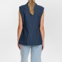 NMPH - NUVIBEKE VEST - Medium Blue Denim
