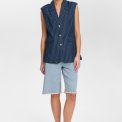 NMPH - NUVIBEKE VEST - Medium Blue Denim