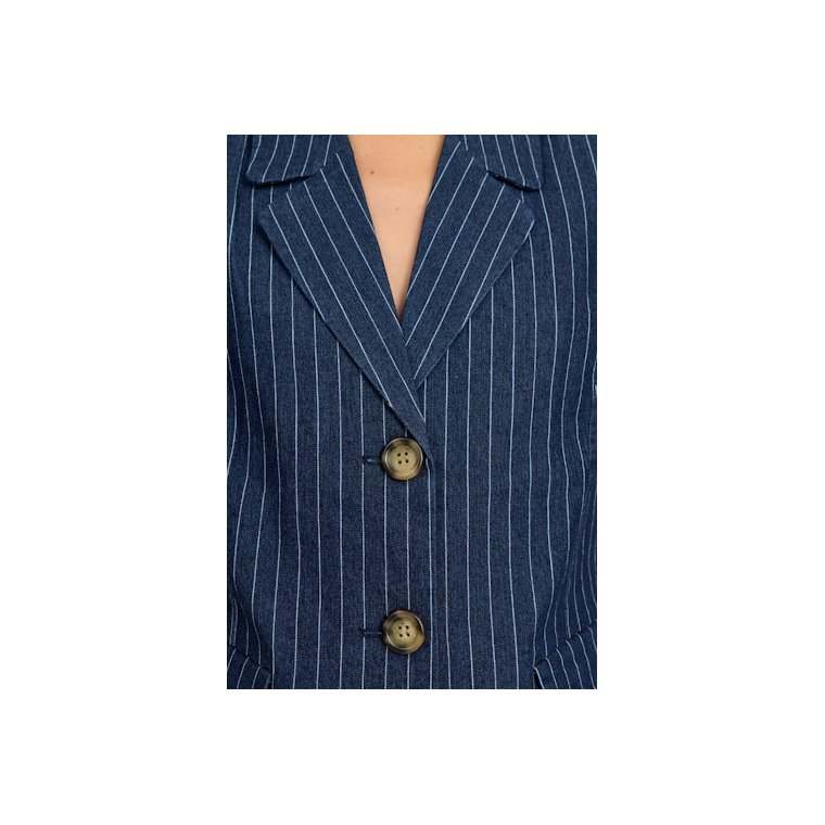 NMPH - NUVIBEKE VEST - Medium Blue Denim