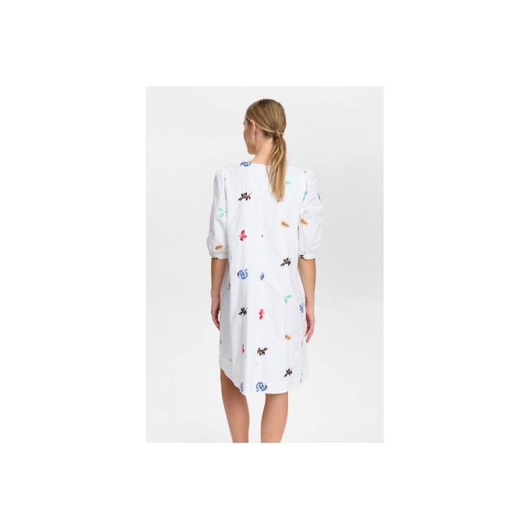 NMPH - NUVALENTINE DRESS - Bright White