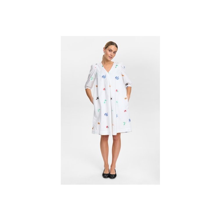 NMPH - NUVALENTINE DRESS - Bright White