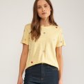 N�MPH - NUSHELLPA T-SHIRT - GOTS - Popcorn