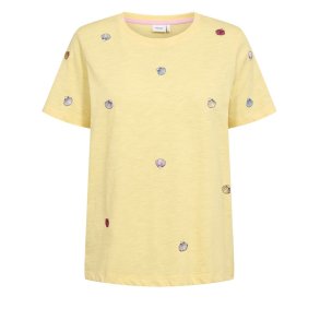 N�MPH - NUSHELLPA T-SHIRT - GOTS - Popcorn
