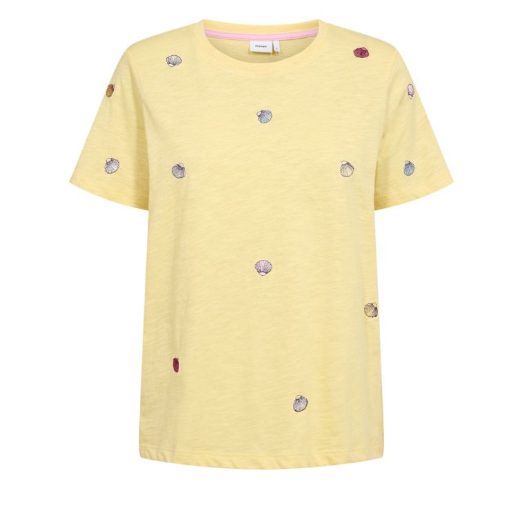 N�MPH - NUSHELLPA T-SHIRT - GOTS - Popcorn