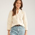 N�MPH - NUEMELIA SHIRT - Popcorn