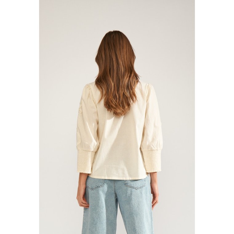 N�MPH - NUEMELIA SHIRT - Popcorn