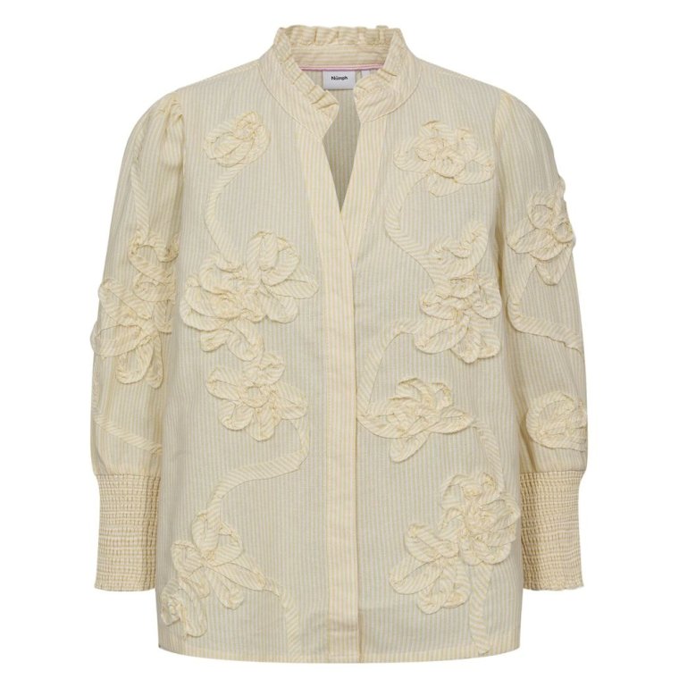 N�MPH - NUEMELIA SHIRT - Popcorn