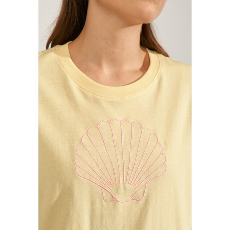 N�MPH - NUTIDE T-SHIRT - Popcorn