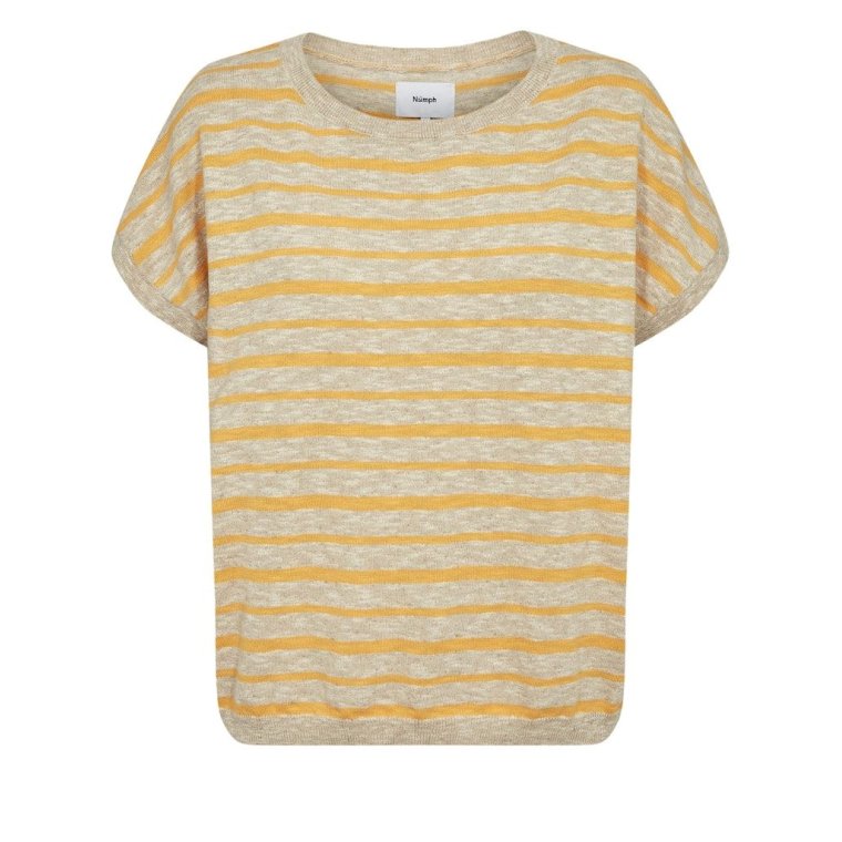 N�MPH - NUKIKI BOATNECK PULLOVER - Marigold