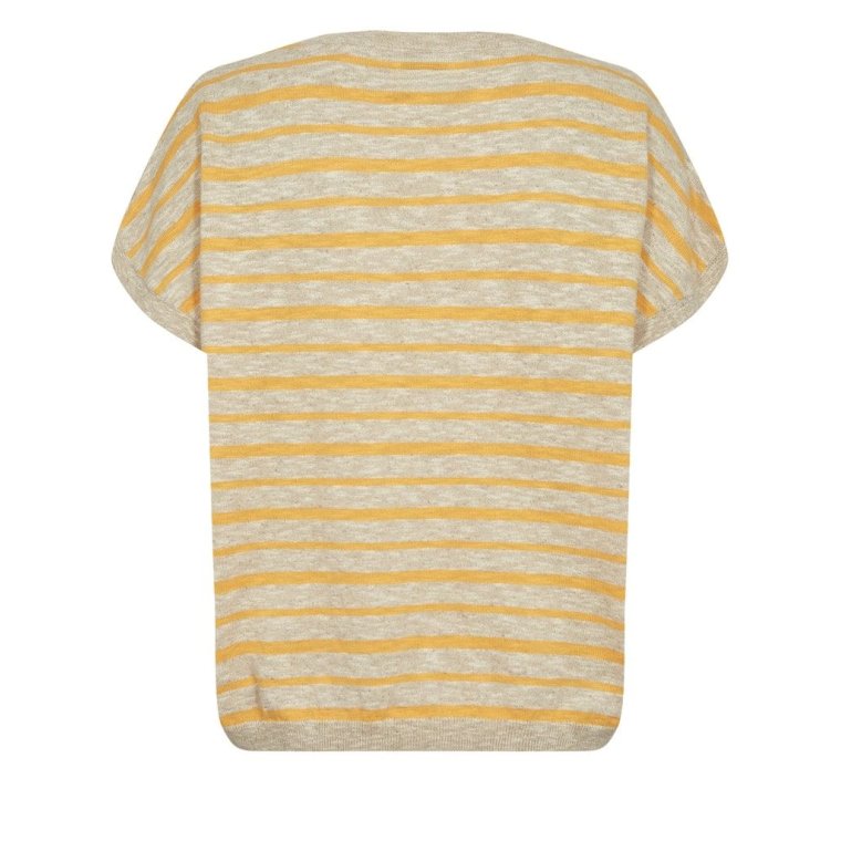 N�MPH - NUKIKI BOATNECK PULLOVER - Marigold