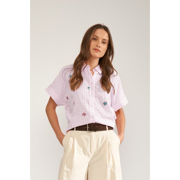 N�MPH - NUSURFER SLEEVELESS SHIRT - Prism Pink