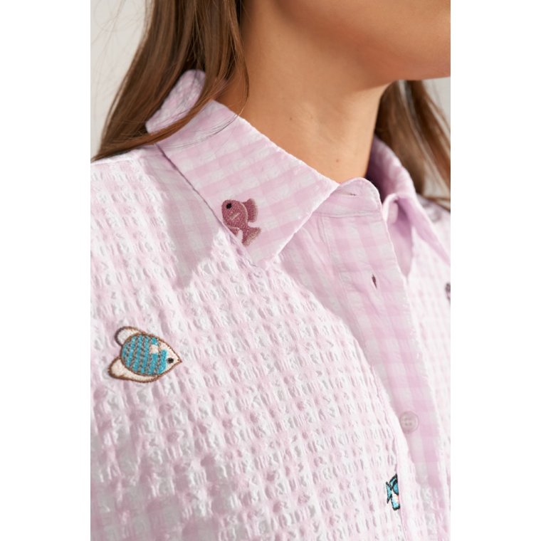 N�MPH - NUSURFER SLEEVELESS SHIRT - Prism Pink