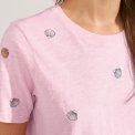 N�MPH - NUSHELLPA T-SHIRT - GOTS - Prism Pink