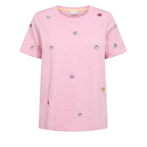 N�MPH - NUSHELLPA T-SHIRT - GOTS - Prism Pink