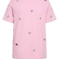 N�MPH - NUSHELLPA T-SHIRT - GOTS - Prism Pink