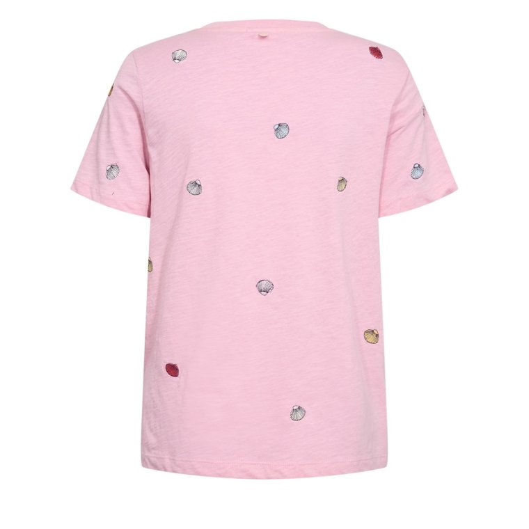 N�MPH - NUSHELLPA T-SHIRT - GOTS - Prism Pink