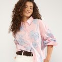 N�MPH - NUEMELIA OVERSIZE SHIRT - Prism Pink
