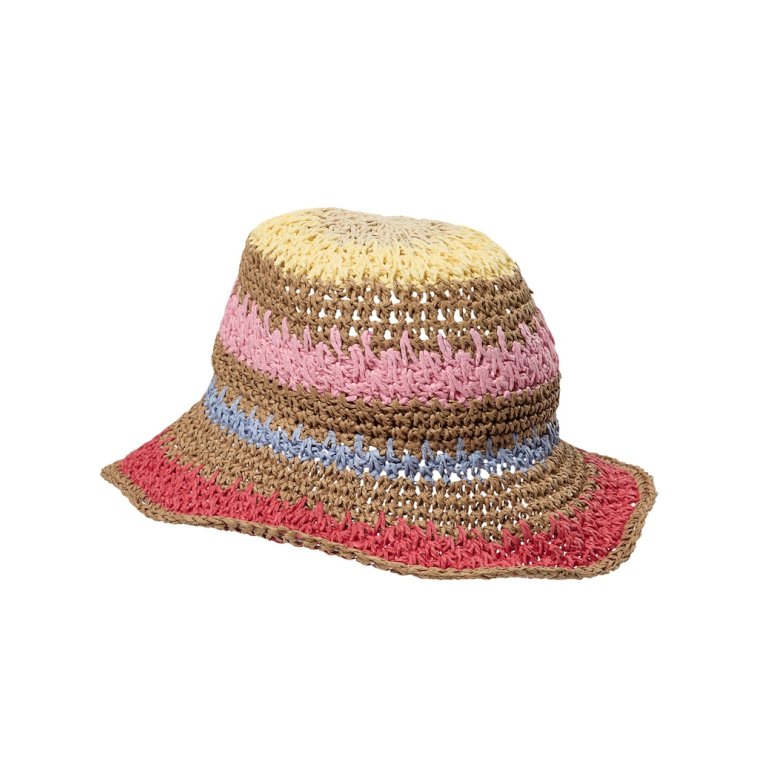 N�MPH - NULAYLA STRAW HAT - Azalea