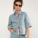 N�MPH - NUMALAGA SHIRT - Light Blue Denim