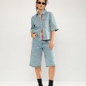 N�MPH - NUMALAGA SHIRT - Light Blue Denim