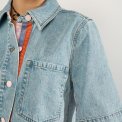 N�MPH - NUMALAGA SHIRT - Light Blue Denim