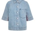 N�MPH - NUMALAGA SHIRT - Light Blue Denim