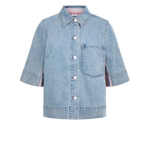 N�MPH - NUMALAGA SHIRT - Light Blue Denim