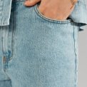 N�MPH - NUMALAGA SHORTS - Light Blue Denim