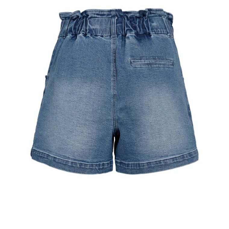 N�MPH - NULULU DENIM SHORTS - Medium Blue Denim
