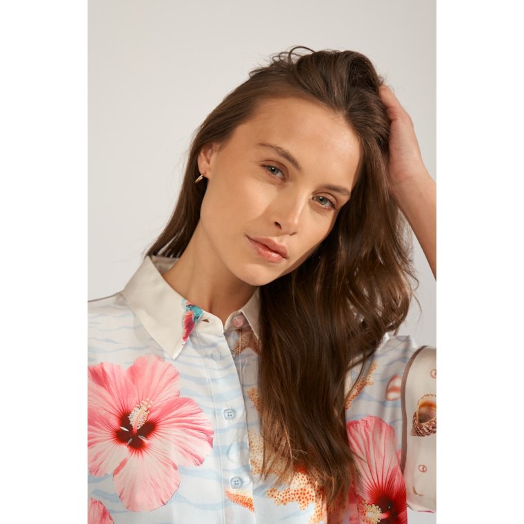  N�MPH - NUOCEANA SLEEVELESS SHIRT - Skyway