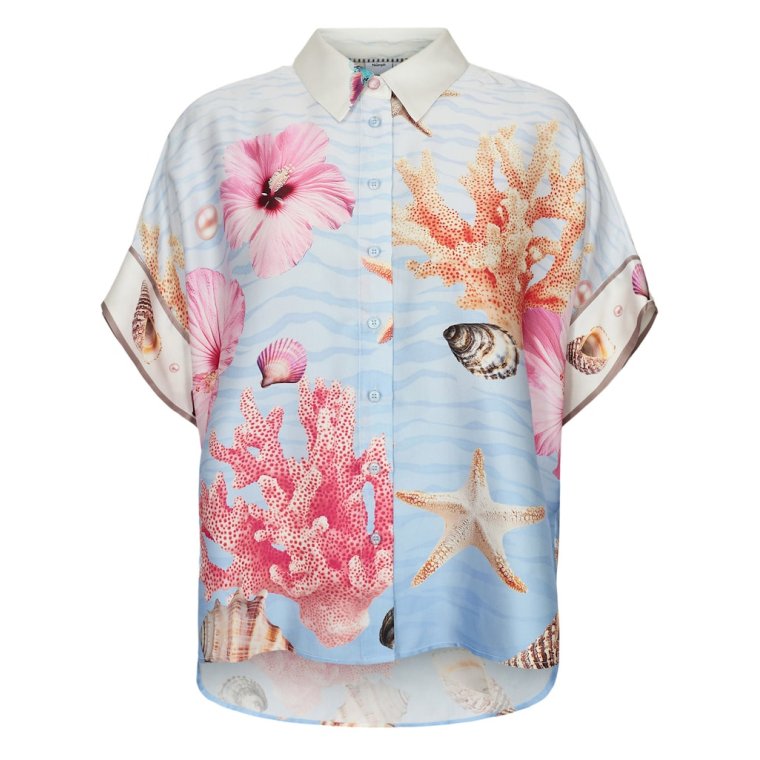  N�MPH - NUOCEANA SLEEVELESS SHIRT - Skyway