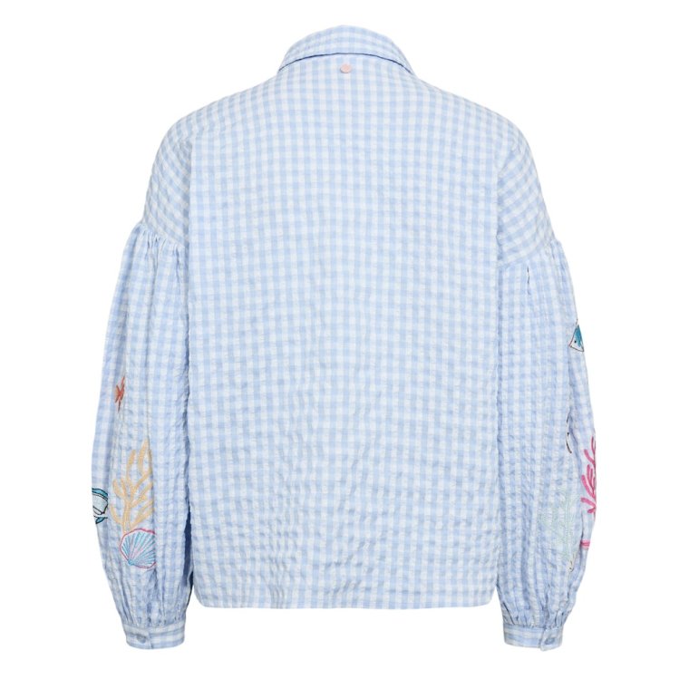N�MPH - NUSURFER SHIRT - Placid Blue