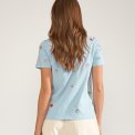 N�MPH - NUSHELLPA T-SHIRT - GOTS - Placid Blue