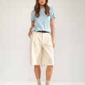 N�MPH - NUSHELLPA T-SHIRT - GOTS - Placid Blue