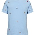 N�MPH - NUSHELLPA T-SHIRT - GOTS - Placid Blue