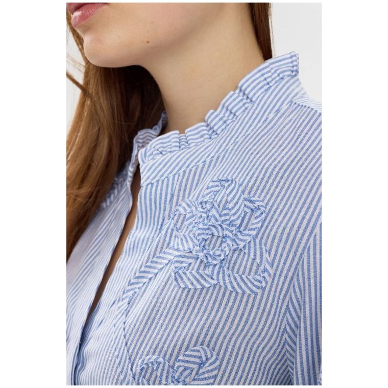 N�MPH - NUEMELIA SHIRT - Placid Blue