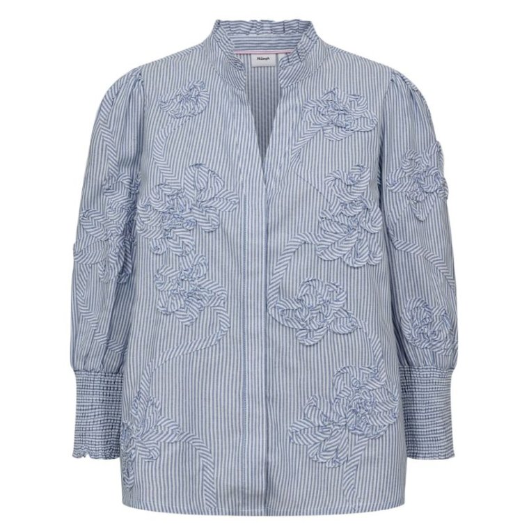 N�MPH - NUEMELIA SHIRT - Placid Blue