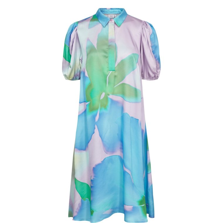 N�MPH - NUSUNLEE SHORT DRESS - Orchid Bloom