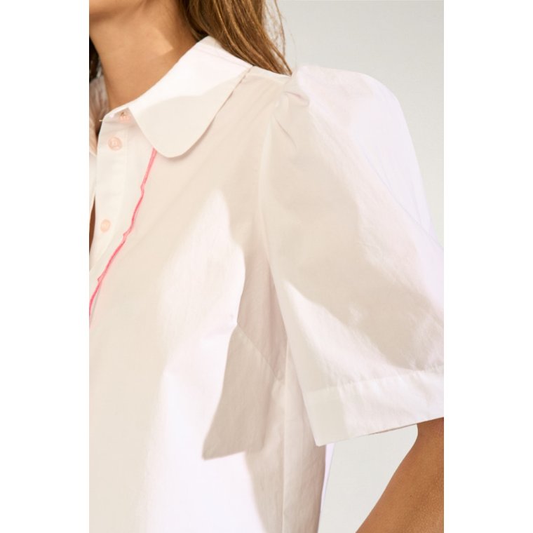 N�MPH - NUSIENNA SHIRT - Bright White