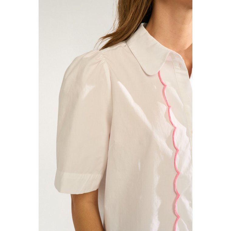 N�MPH - NUSIENNA SHIRT - Bright White