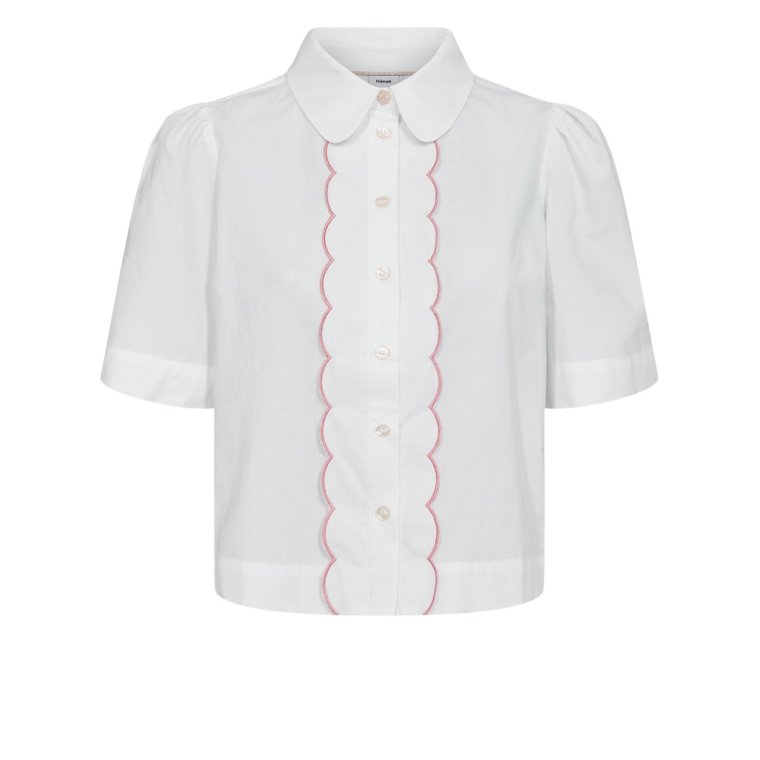 N�MPH - NUSIENNA SHIRT - Bright White