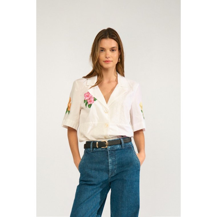 N�MPH - NUMAIA SHIRT - Bright White