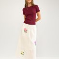 N�MPH - NUMAIA SKIRT - Bright White