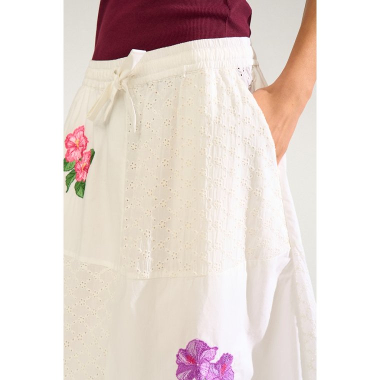 N�MPH - NUMAIA SKIRT - Bright White